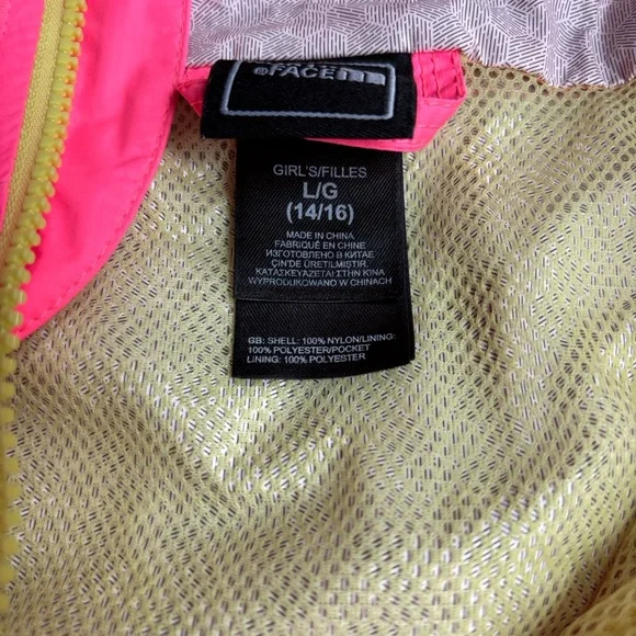The North Face Kids Bright Pink Raincoat - Picture 2 of 10